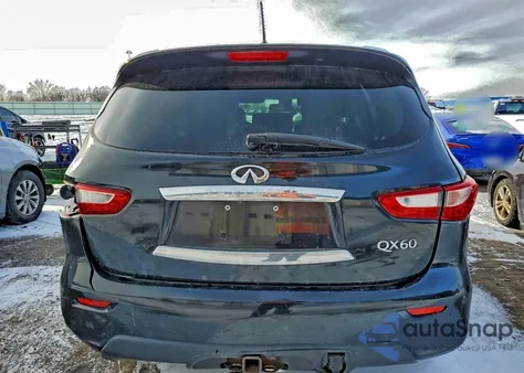 2014 Infiniti Qx60 from USA, damaged, VIN 5N1AL0MM6EC525977